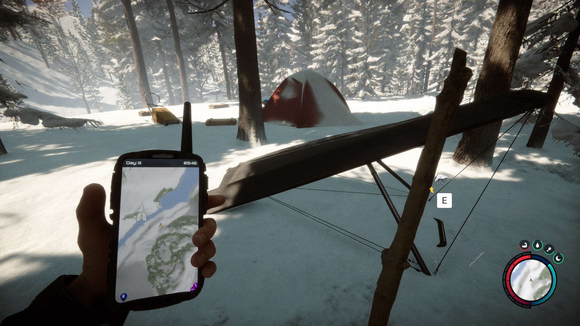 Sons of the Forest Hang Glider locations, how to use Hang Glider